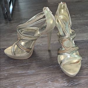 Charles David Glitter Heels
